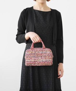 TOCCA 【美人百花掲載】OREILLER BAG ミニボストンバッグ ローズ系