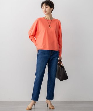 23区 【RED CARD TOKYO×23区】スリムストレート デニム パンツ ミッドブルー系