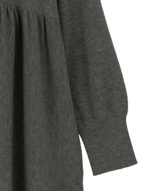 AMERICAN HOLIC 【WEB限定】バイパチティアードニットワンピース Gray Mixture