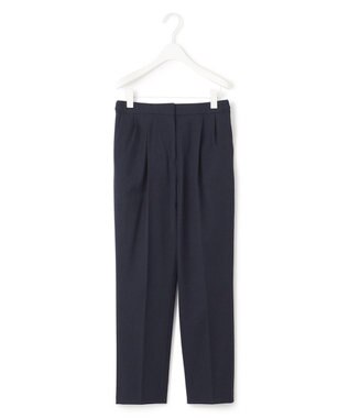 ICB 【接触冷感・UVケア・撥水・洗える】 LooseWeave テーパードパンツ ネイビー系