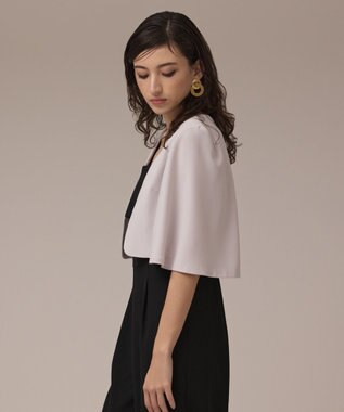 GRACE CONTINENTAL ケープボレロ ベージュ