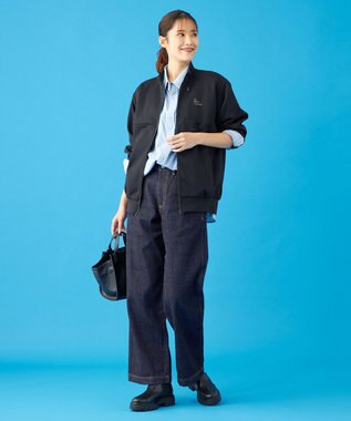 SHARE PARK LADIES 【UVカット・吸水速乾・ストレッチ・軽量・アンチピリング 】ダンボールトラックジャケット（S・Mサイズ） ブラック系