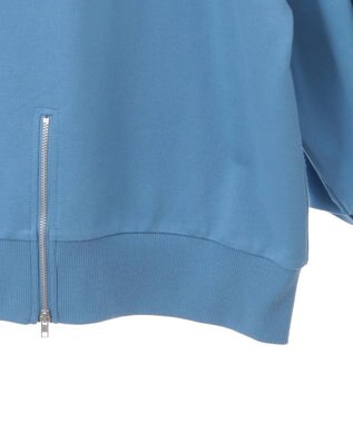 Green Parks ２ＷＡＹ７分袖タック裾ＺＩＰプルオーバー Blue
