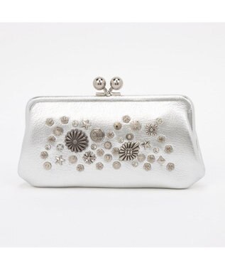 UNBILLION ペルケ perche / マルチスタッズがま口ロングウォレット