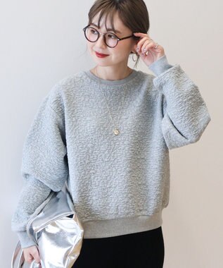 AMERICAN HOLIC フクレジャガードプルオーバー Gray Mixture