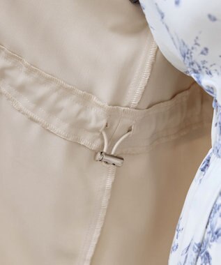 Tiaclasse 【洗える】ドロストレイヤーブルゾン ライトベージュ