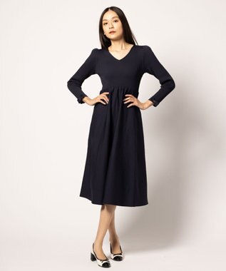 TOCCA 【洗える！】ROSY FUTURE ニットドレス ネイビー系