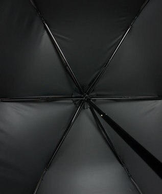 AURORA 【MACKINTOSH LONDON（マッキントッシュ ロンドン）】フリルオーガンジータック加工晴雨兼用パラソル（折りたたみ） ブラウン