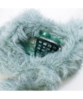 UNBILLION カカトゥ kakatoo / ウサミミシャギーバッグ サックスブルー