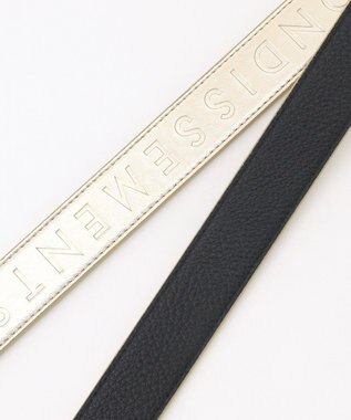 23区GOLF 【WOMEN】リバーシブルベルト ゴールド系