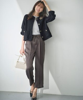 anysis　アウター セール】 ノーカラーライト テロンチ （その他アウター）｜ANY