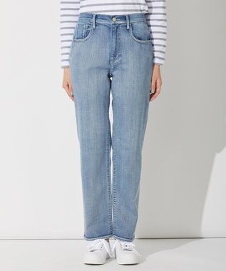 自由区 L 【WE WANT/接触冷感】USUKARU  ストレートデニム ダルブルー系