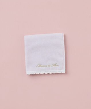 Maison de FLEUR アンダーレースタオルハンカチ