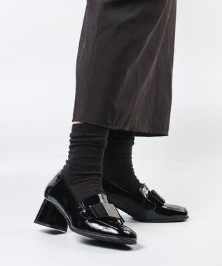 BONTRE 【LucaGrossi/ルカグロッシ】エナメルリボンパンプス/CH840-VA