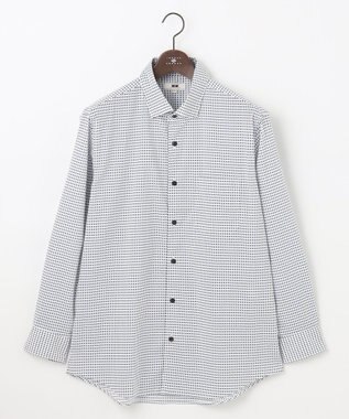 JOSEPH ABBOUD 【キングサイズ・ストレッチ・洗える】ストレッチ プリント シャツ