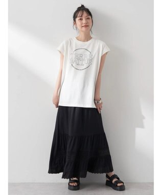 earth music&ecology ＴＥＲＲＥ　ＢＡＴＴＵＥ　フレンチＴ Off White