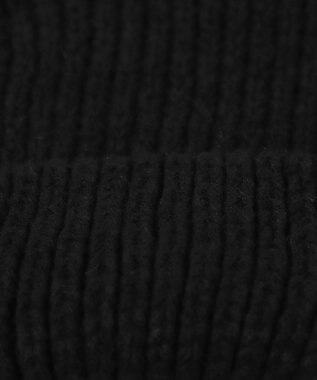 WEGO ローゲージネコミミニットキャップ ブラック