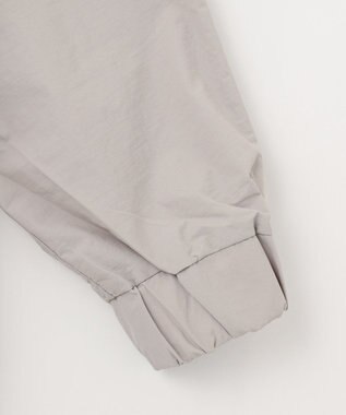 ANY フーデットレインコート グレー