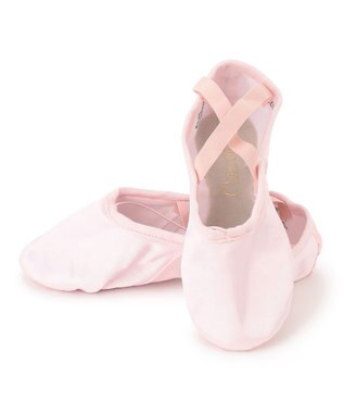 Chacott サテンバレエシューズ（クロスゴム付）【20~21.5cm】