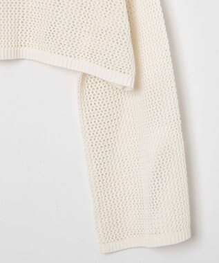 WEGO ショートメッシュニットプルオーバー ホワイト