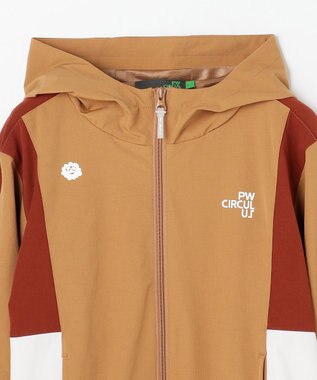 PW CIRCULUS 【ストレッチ素材】【WOMEN】トラックジャケット ゴルフウェア レディース ベージュ系