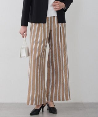 ICB L サッカードビーストライプ ワイドパンツ