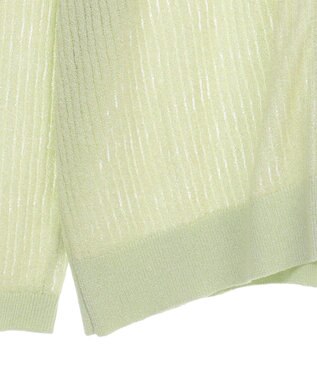 earth music&ecology スキッパールーズカーディガン Light Green