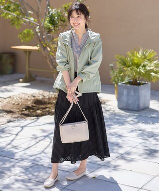 ANY 【撥水/UVカット/手洗い可】ラク映え撥水マウンパ ライトグリーン