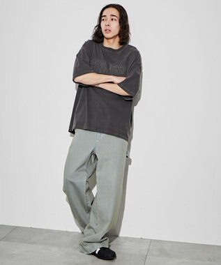 WEGO ピグメントダメージアップリケT（S） スミクロ