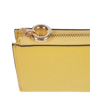 PELLE BORSA L字ファスナーミニ財布 Minato ミナト 3502 イエロー
