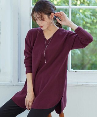 Tiaclasse 涙型ラリエットネックレス シルバー