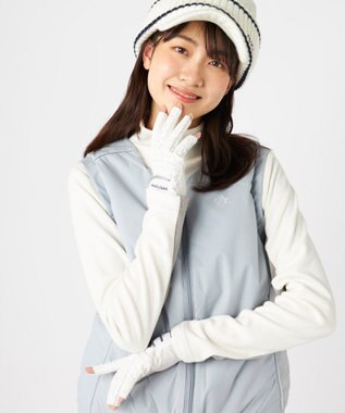 FILA GOLF／marie claire 【marie claire SPORT】 mc柄両手グローブ ホワイト
