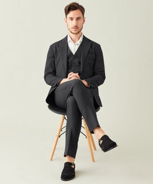 GOTAIRIKU 【EC＆一部店舗限定】【AIRY MOVE / セットアップ対応】テクノソラーロサッカー セットアップジャケット ネイビー系