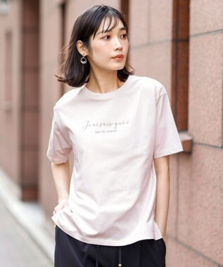 ANY SIS ビジュープリント Ｔシャツ