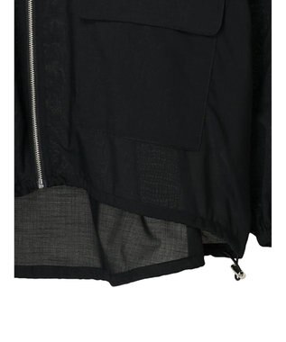 AMERICAN HOLIC イージーケア＋接触冷感　シアーブルゾン Black