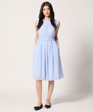 TOCCA 【洗える・消臭】STEP IN PUDDLE ドレス スカイブルー系