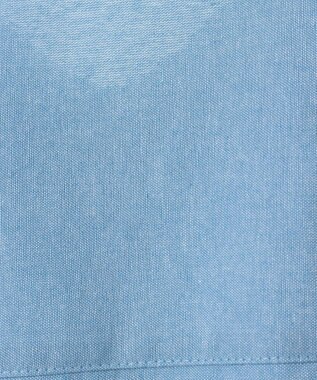 earth music&ecology スカラップトリムシャツ Blue