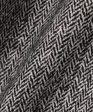 J.PRESS LADIES クラシカルツイード＆ヘリンボン セミワイド パンツ ブラック系5