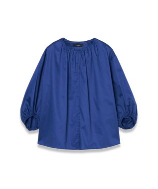 JOSEPH 【洗える】コットンサティーン　ブラウス Cobalt