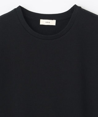 NAVE 【Nave　洗える】クリアジャージー Tシャツ ブラック系