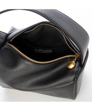 UNBILLION カシュカシュ cachecache / アシンメトリーワンハンドルバッグ ブラック