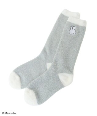 Green Parks Ｍｉｆｆｙ／ふわふわルームソックス Charcoal Gray
