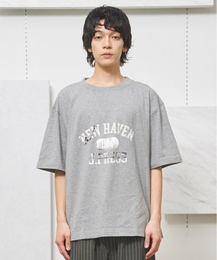 【UNISEX】フォトプリント Tシャツ ”College Logo”