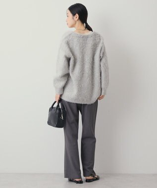 AMERICAN HOLIC カールシャギーカーディガン Gray