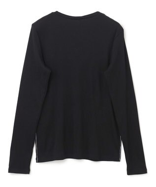 JOSEPH 【洗える】クリーミーリブ　ロングスリーブトップス Black