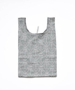 AND WOOL イラカ柄刺繍のバッグ ブルー