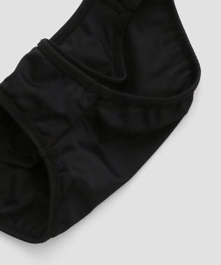 San-ai Resort（三愛水着楽園） 【WEB限定商品】ワコール共同開発 ノンワイヤーなのにぷっくり美胸を作る【ダブルアップ】　クロスビキニ M1/M2/L1　　【San-ai Resort（サンアイリゾート）】 ブラック