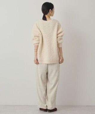 AMERICAN HOLIC カールシャギーカーディガン Ivory