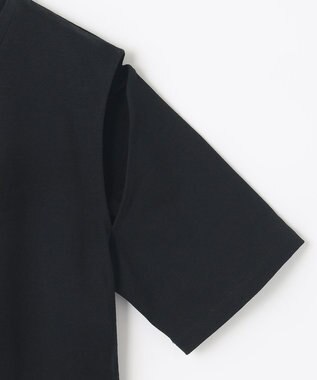 NAVE 【Nave　洗える】クリアジャージー Tシャツ ブラック系