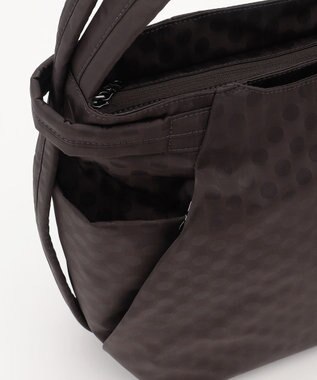 Y'SACCS 【大人のおしゃれ手帖10月号掲載】市川実和子×Y'SACCS　ドット2WAYリュック チョコ